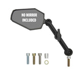 Doubletake Mirror Upgrade kit 1 arm, 1 basic mounting set. 3 versions